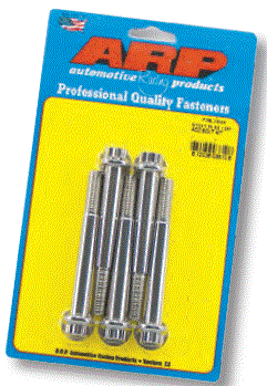 ARP 753-1250 7/16-20 X 1.250 Hex Black Oxide Bolts 7/16 Wrenching Fine Thread 5-pack 