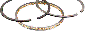Hastings 2C4451030 4-Cylinder Piston Ring Set
