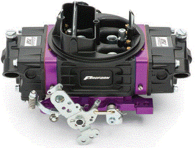 Proform 67215 Race Series 750 CFM Circle Track Dual Inlet 4-Barrel Square Bore Mechanical Secondary Carburetor with Molded Wedge Floats 