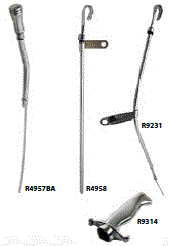 thumbnail image 2 of Billet Aluminum Flexible Transmission Dip Stick For GM 4L60 & 4L60E - Firewall Mount, Braided, Silver 2 of 5